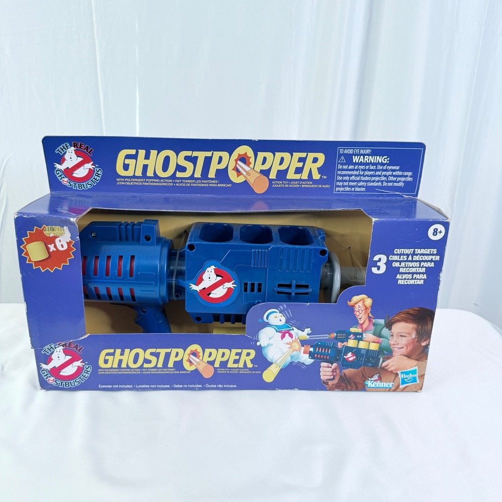Kenner Classics The Real Ghostbusters Ghostpopper Blaster Toy E9834 New
